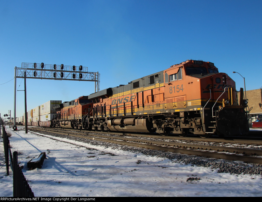 BNSF 8154 DPU